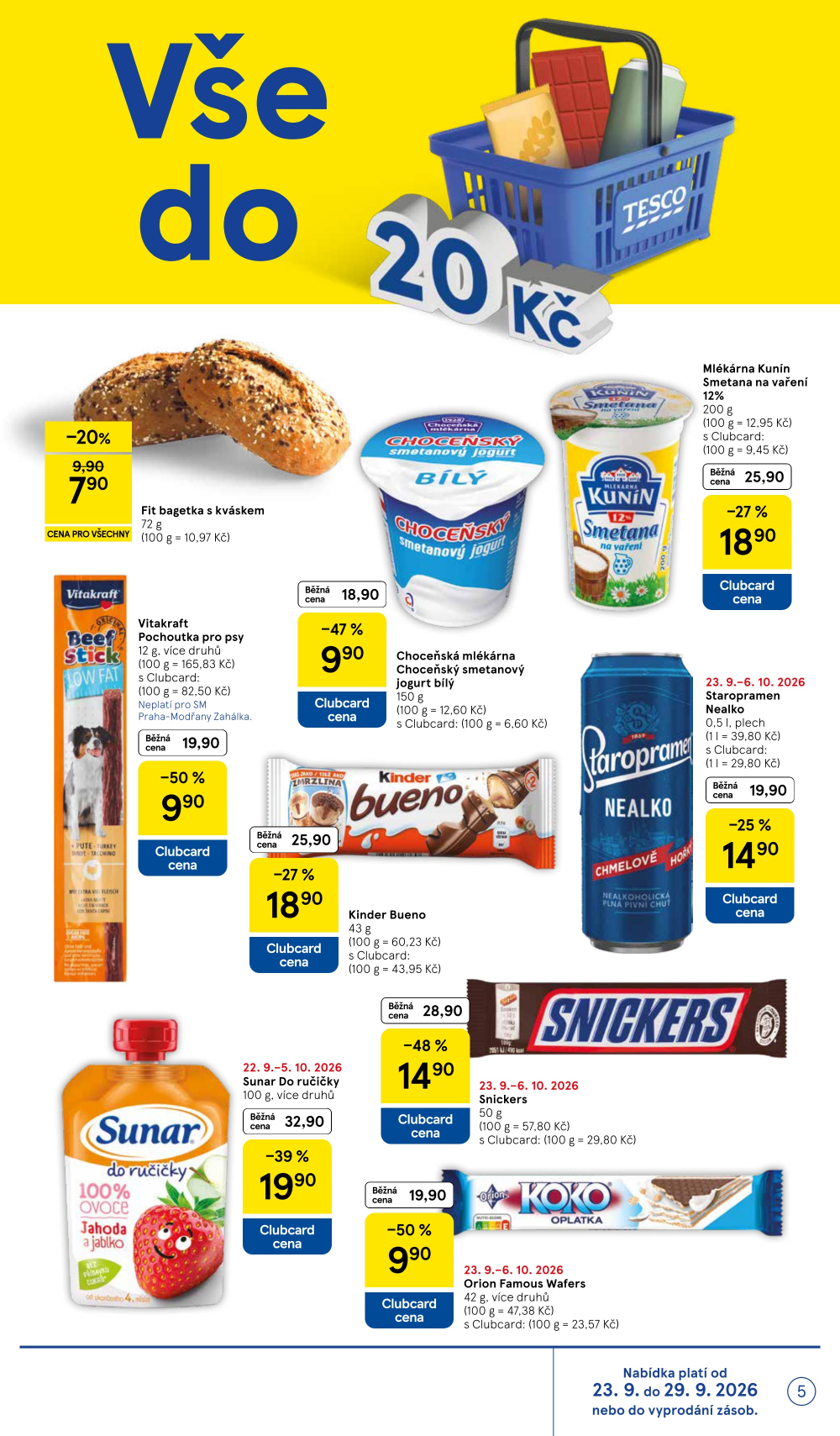 Leták Tesco supermarket leták - strana 5