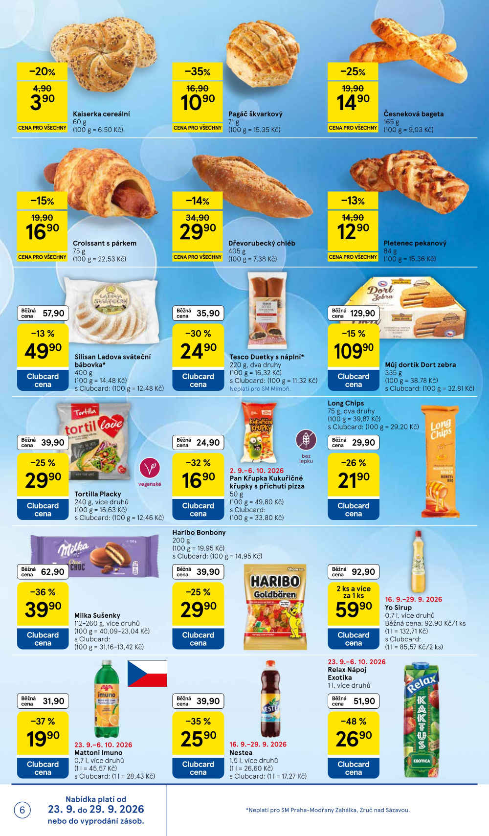 Leták Tesco supermarket leták - strana 6