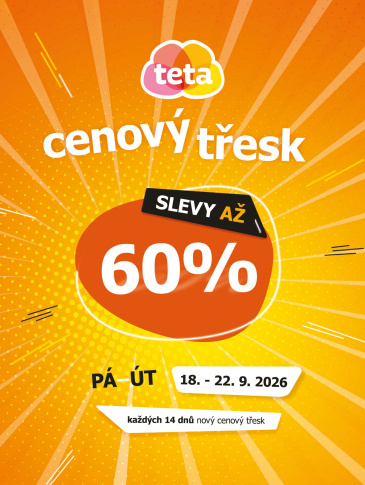 Teta drogerie - Cenový třesk