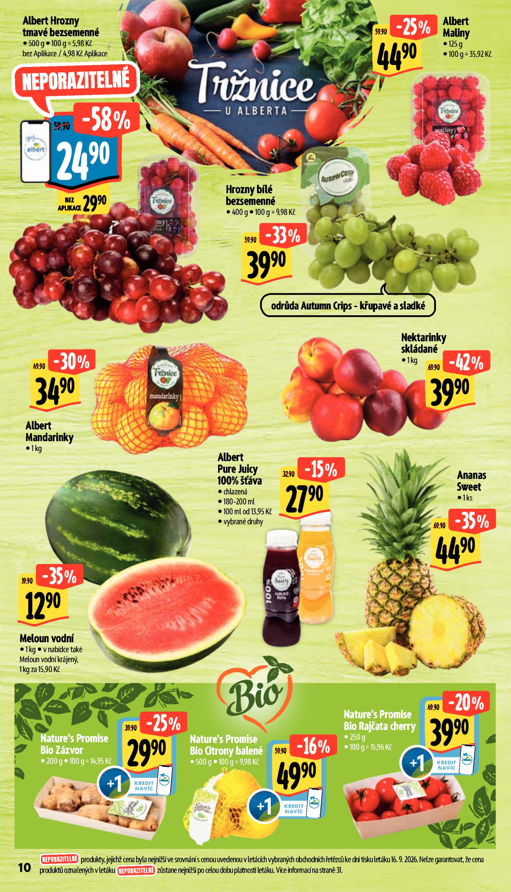 Leták Albert Hypermarket leták - strana 16