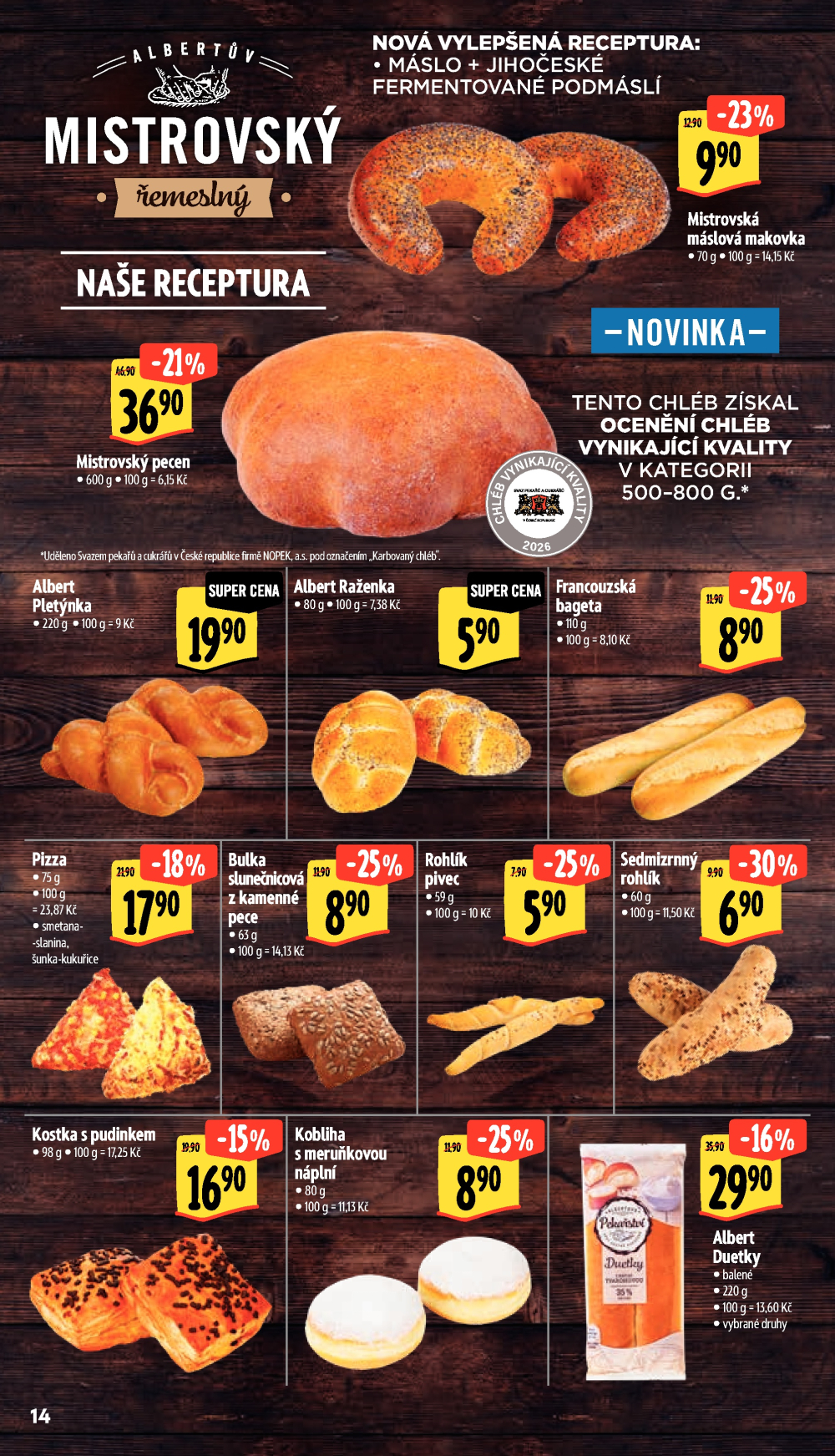 Leták Albert Hypermarket leták - strana 22