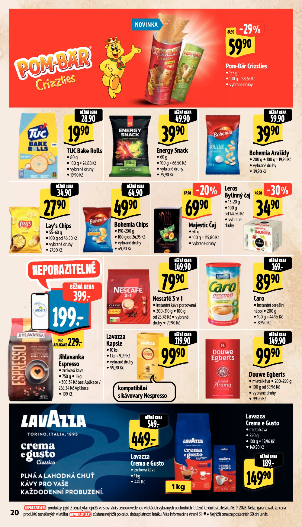 Leták Albert Hypermarket leták - strana 30