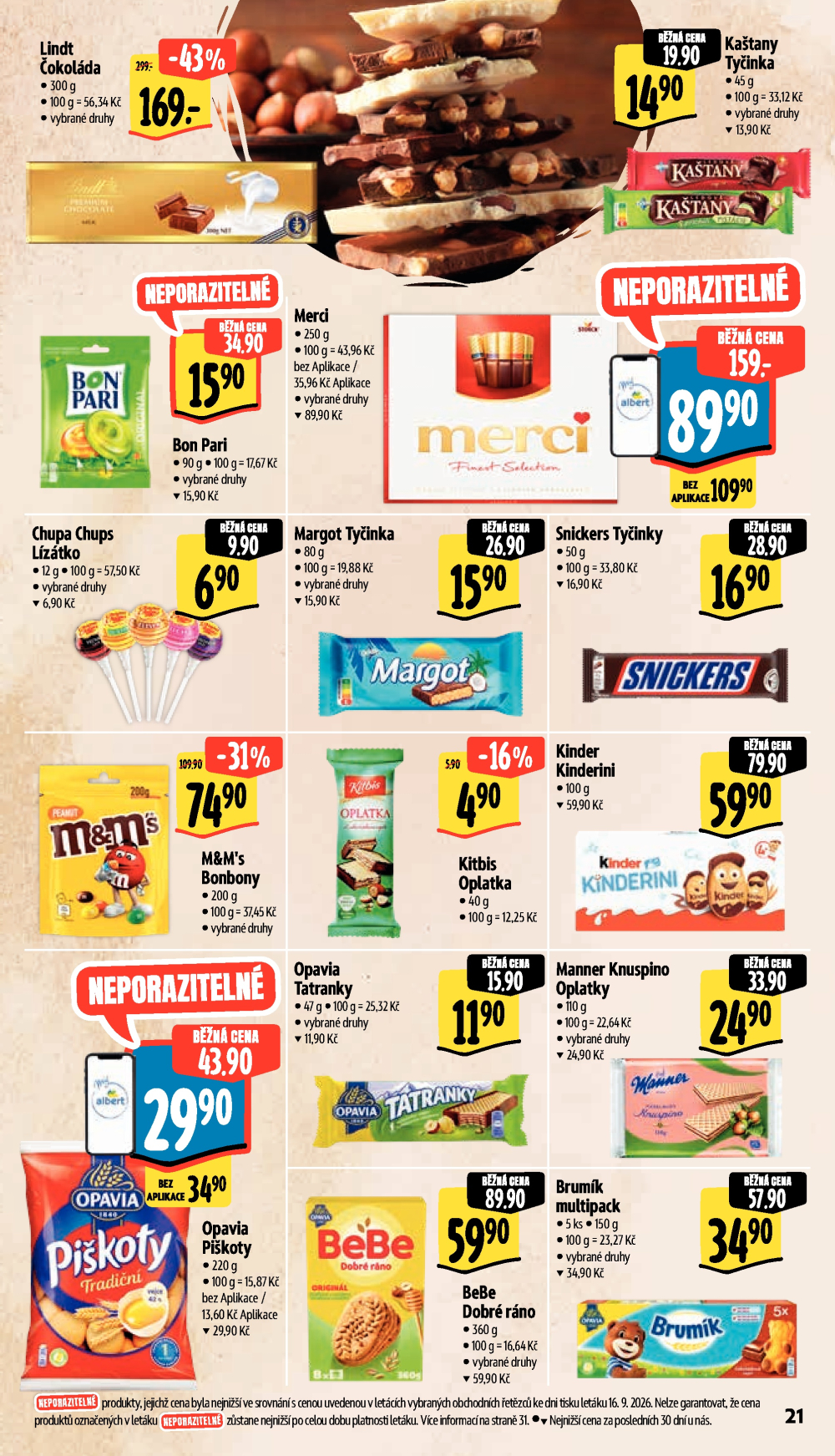 Leták Albert Hypermarket leták - strana 31