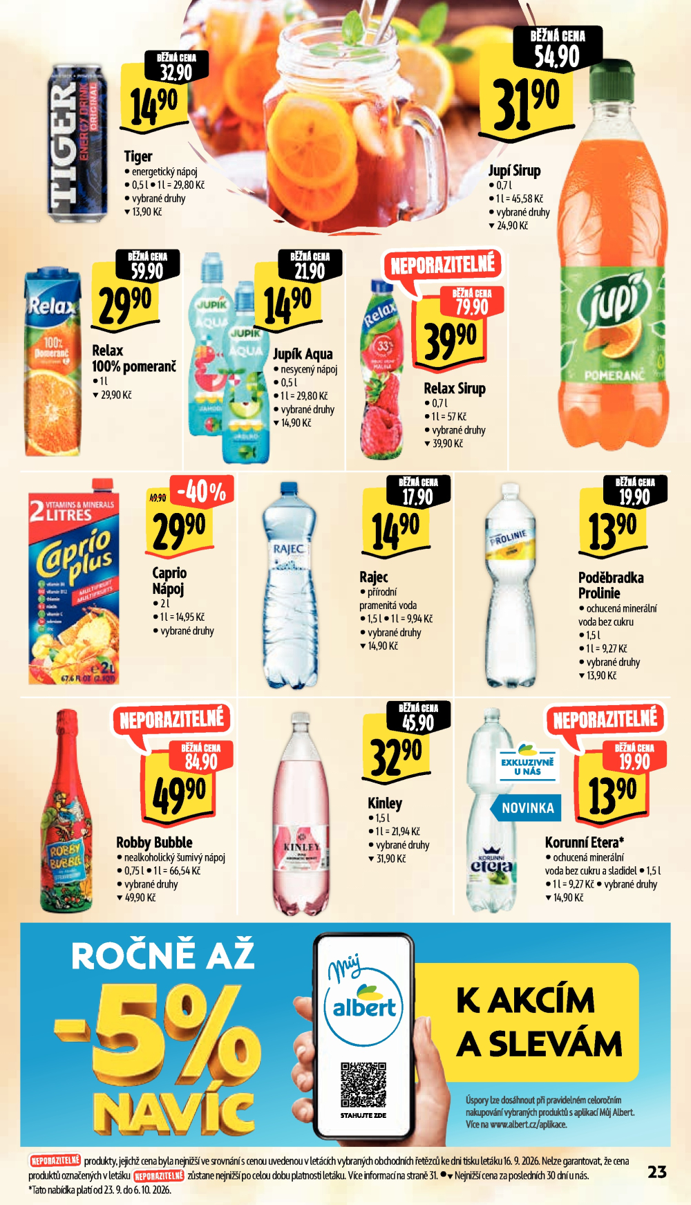 Leták Albert Hypermarket leták - strana 33