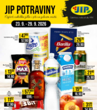 Akční leták JIP  CC Cash & Carry - České Budějovice, Most, Náchod, Svoboda nad Úpou, Sušice