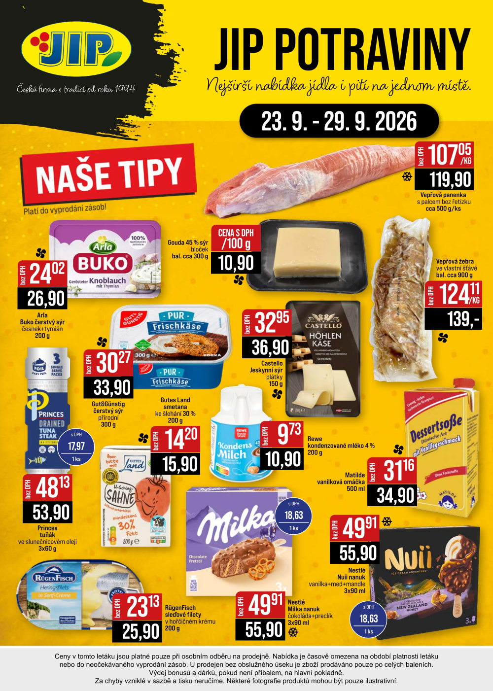 Leták JIP leták CC Cash & Carry - České Budějovice, Most, Náchod, Svoboda nad Úpou, Sušice - strana 24