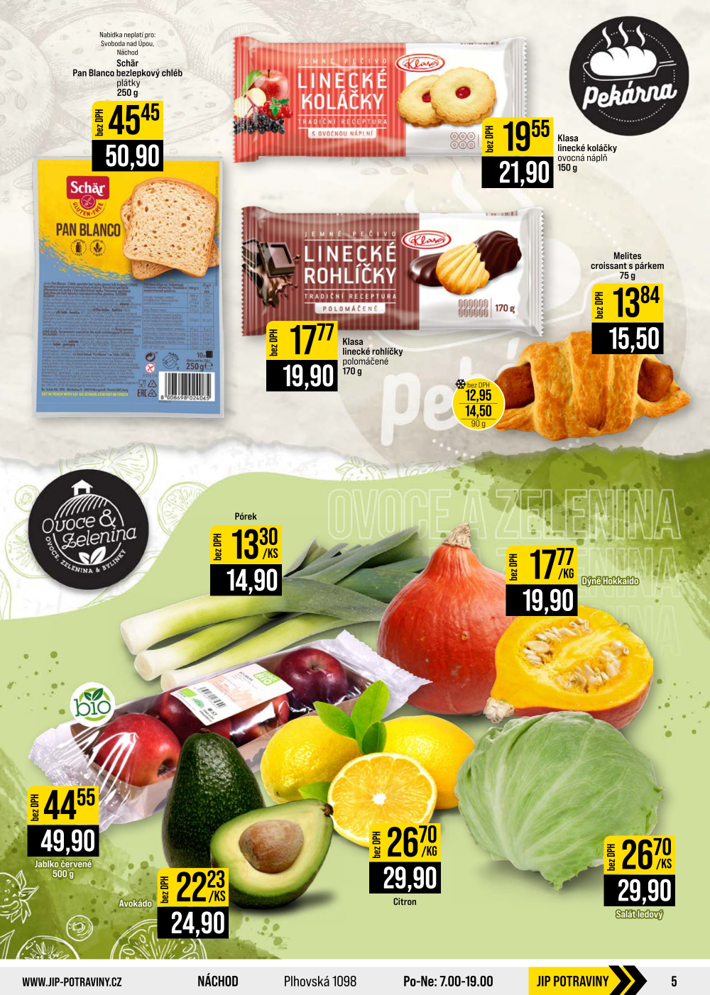 Leták JIP leták CC Cash & Carry - České Budějovice, Most, Náchod, Svoboda nad Úpou, Sušice - strana 5