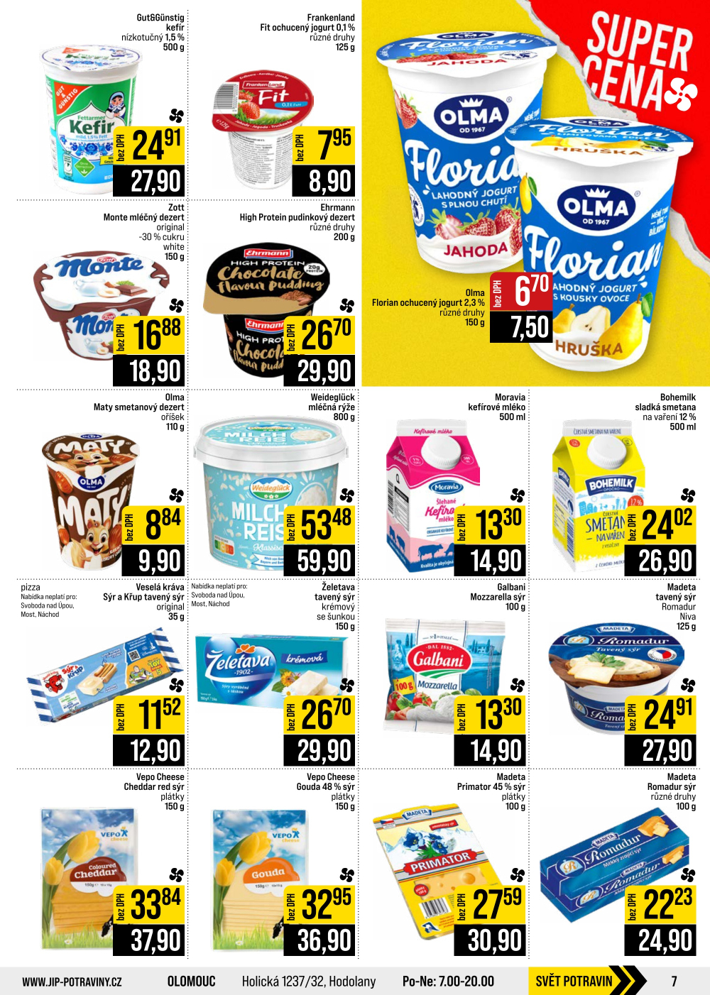 Leták JIP leták CC Cash & Carry - České Budějovice, Most, Náchod, Svoboda nad Úpou, Sušice - strana 7