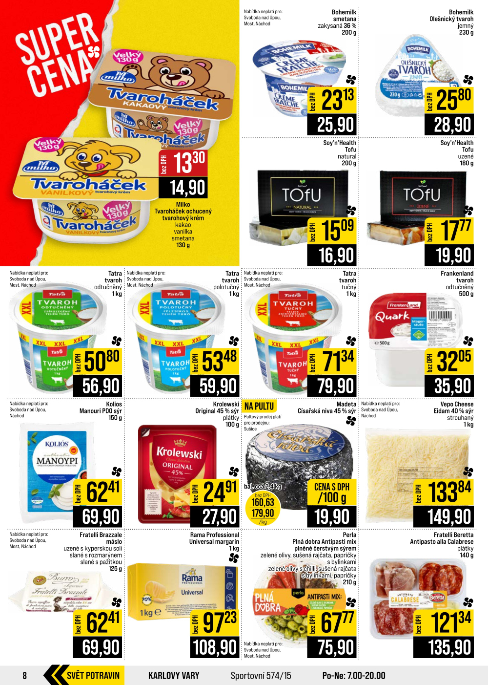 Leták JIP leták CC Cash & Carry - České Budějovice, Most, Náchod, Svoboda nad Úpou, Sušice - strana 8