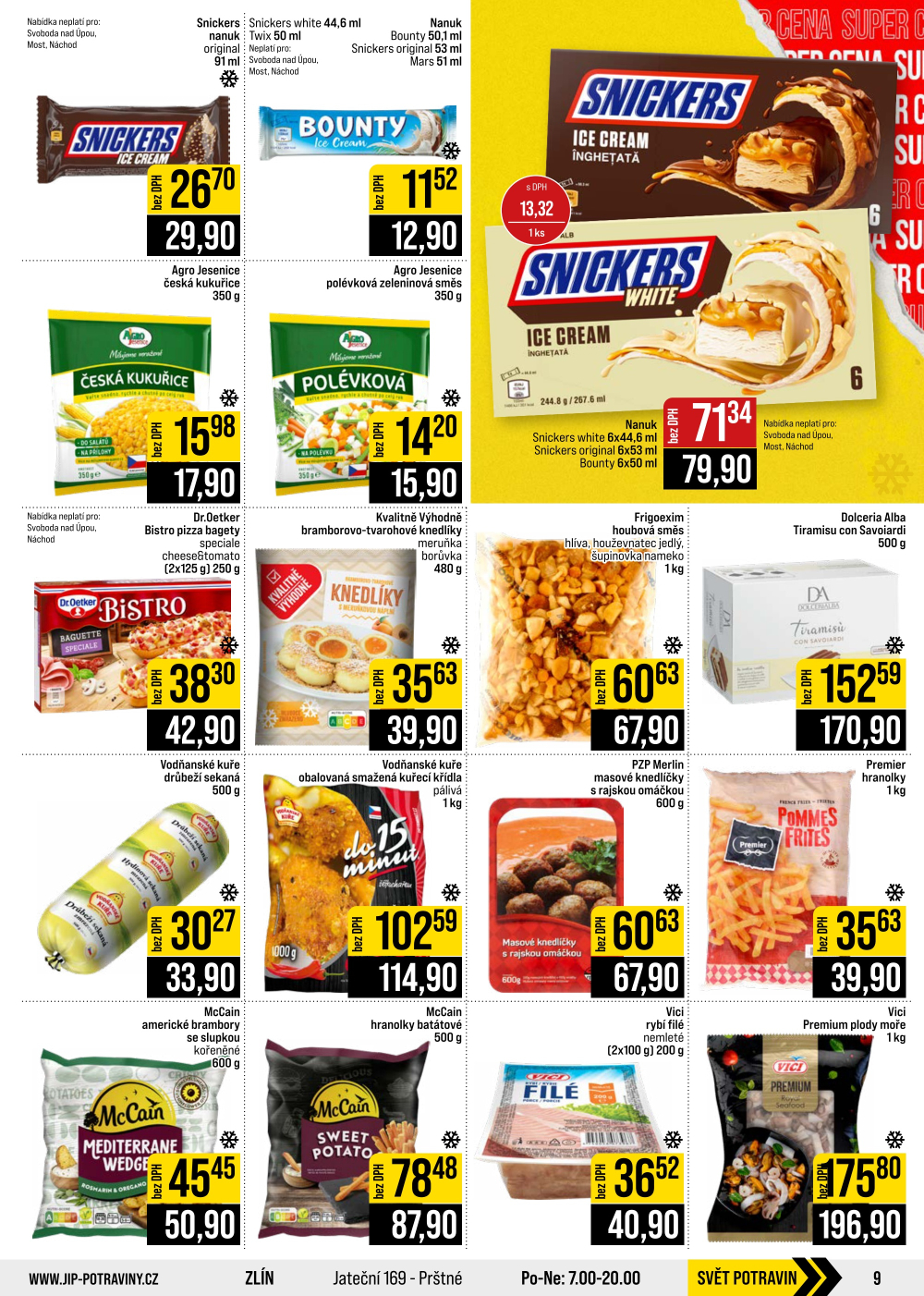 Leták JIP leták CC Cash & Carry - České Budějovice, Most, Náchod, Svoboda nad Úpou, Sušice - strana 9