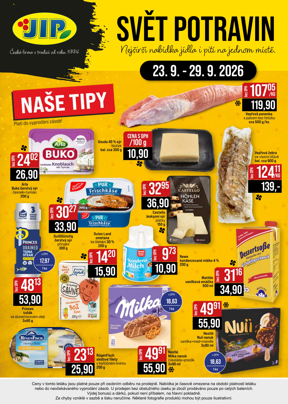 Leták JIP leták CC Cash & Carry - Brno, Ostrava, Praha, Polička, Olomouc, Karlovy Vary, Zlín, Jilemnice, Pardubice - strana 24