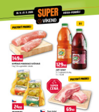 Akční leták Terno  - Víkendovka
