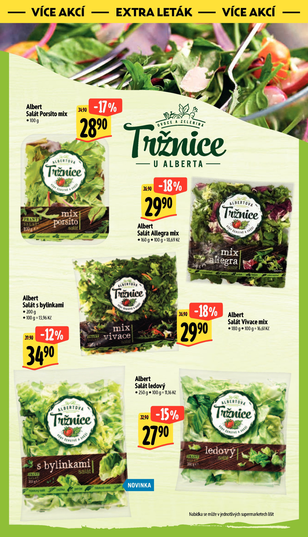Leták Albert Supermarket leták - Frenštát pod Radhoštěm, Rožnovská - strana 43