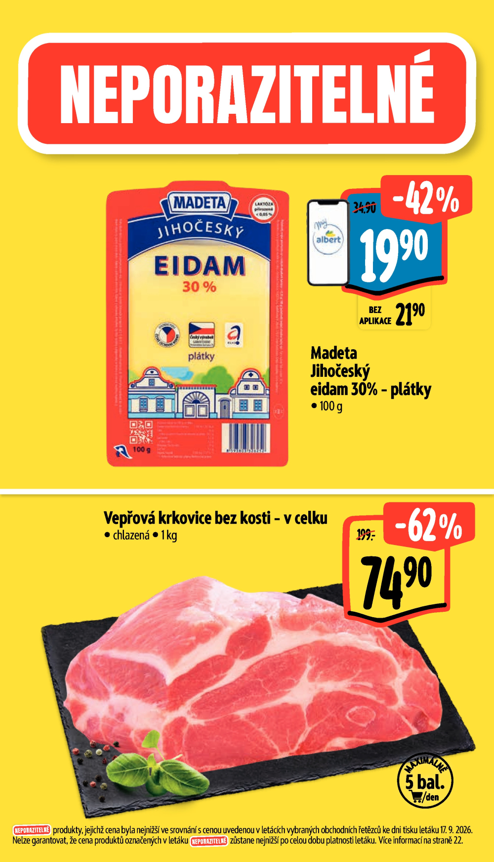 Leták Albert Supermarket leták - strana 2