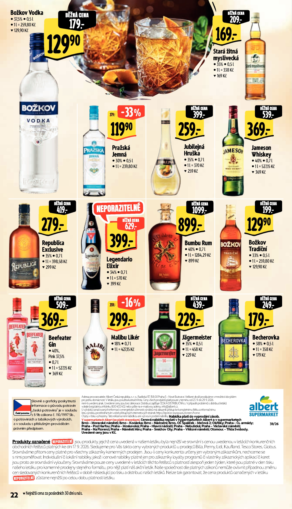 Leták Albert Supermarket leták - strana 30