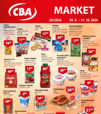 Akční leták CBA Market 