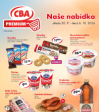 Akční leták CBA Premium 