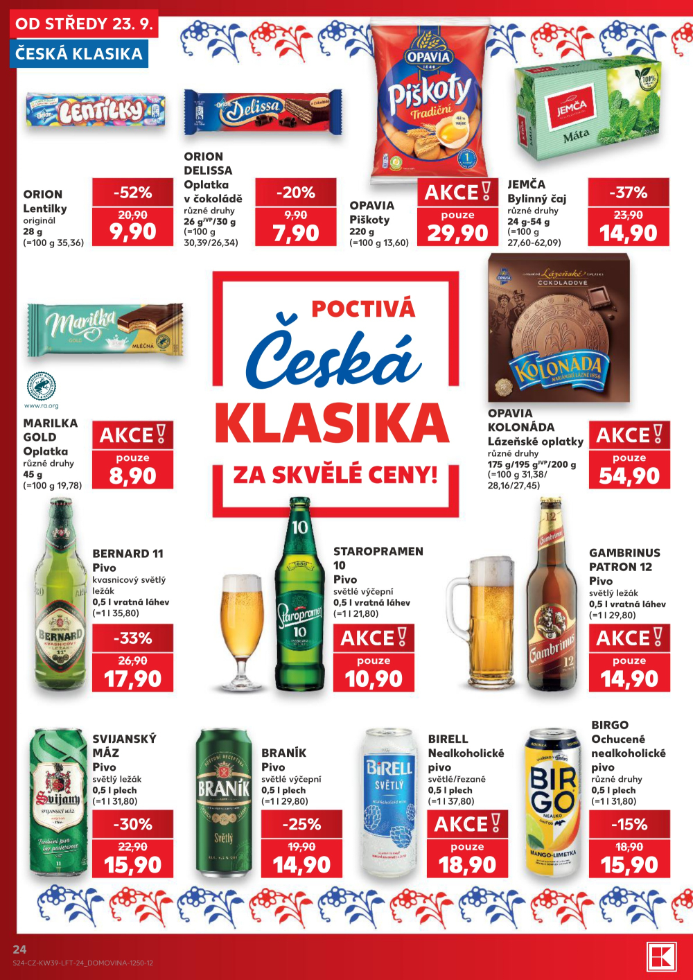 Leták Kaufland leták Písek - strana 24