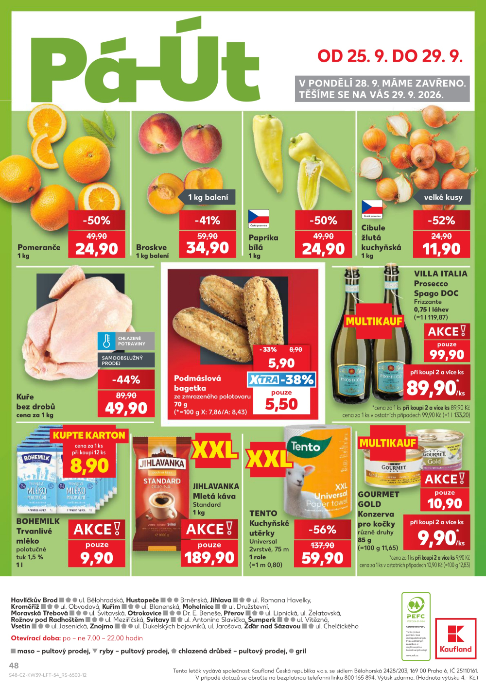 Leták Kaufland leták Kuřim - strana 48