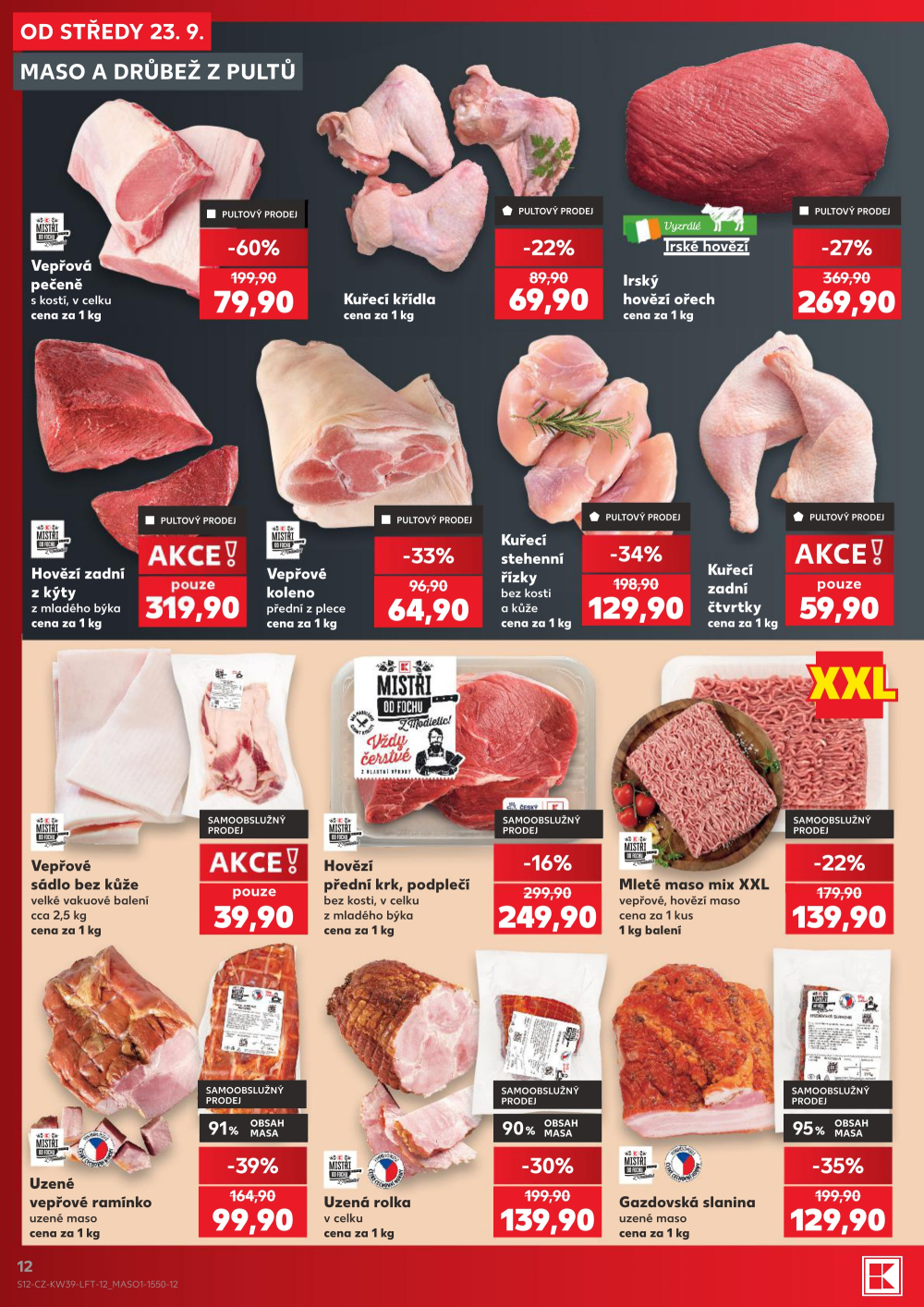 Leták Kaufland leták Praha 6 - Podbaba - strana 12