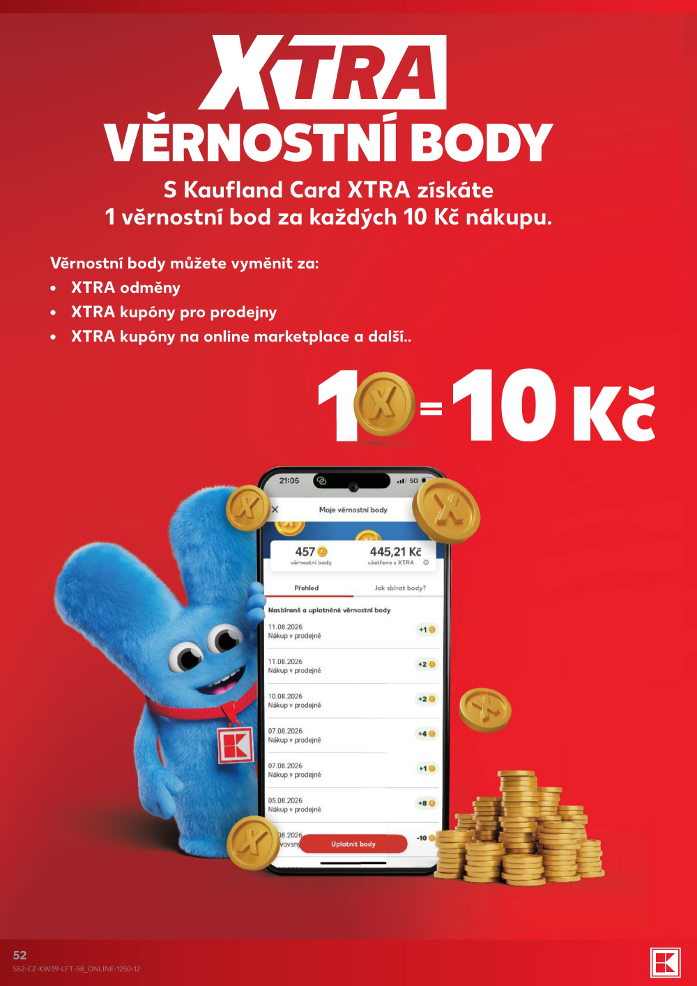 Leták Kaufland leták Praha 6 - Podbaba - strana 52