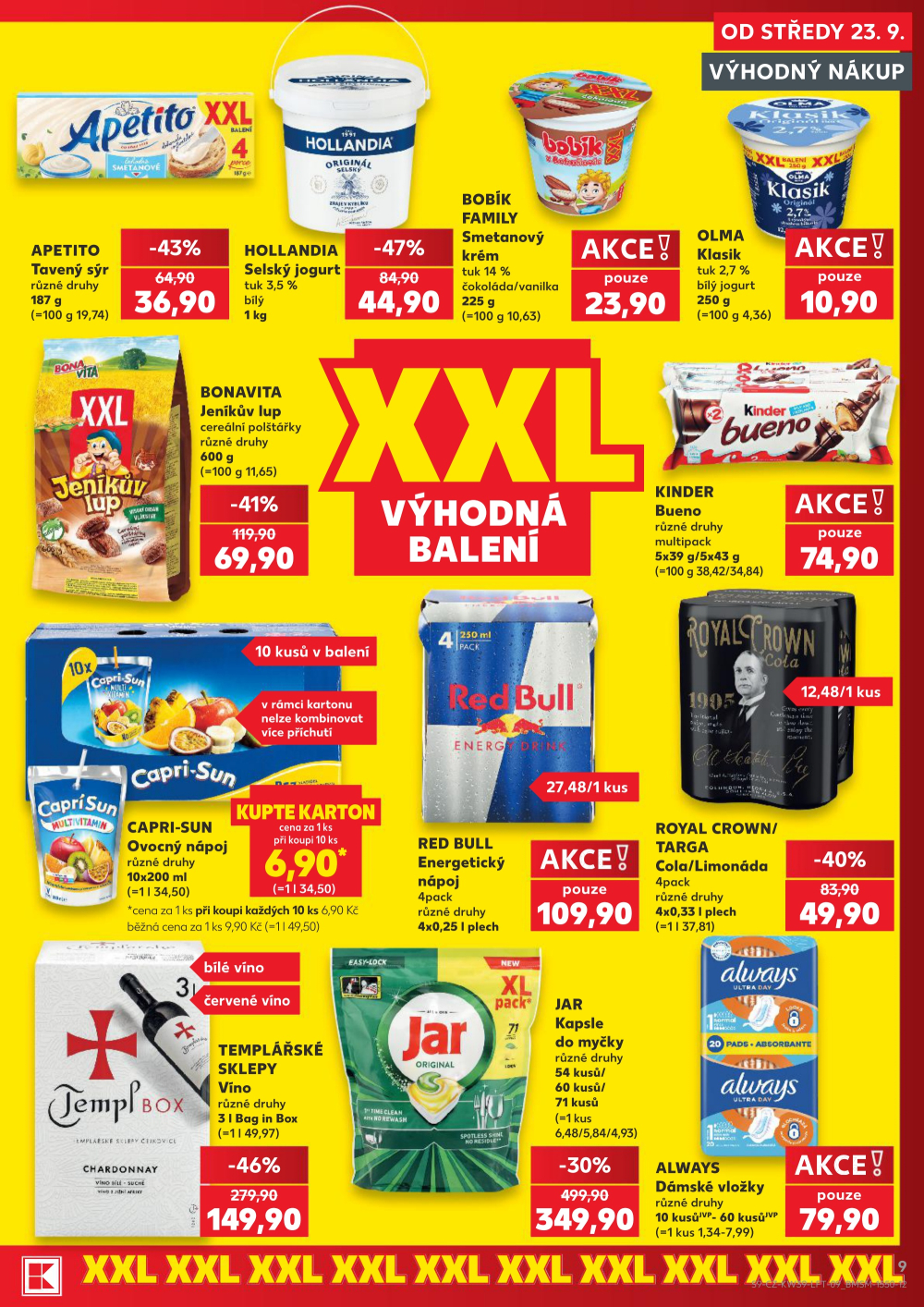 Leták Kaufland leták Praha 6 - Podbaba - strana 9