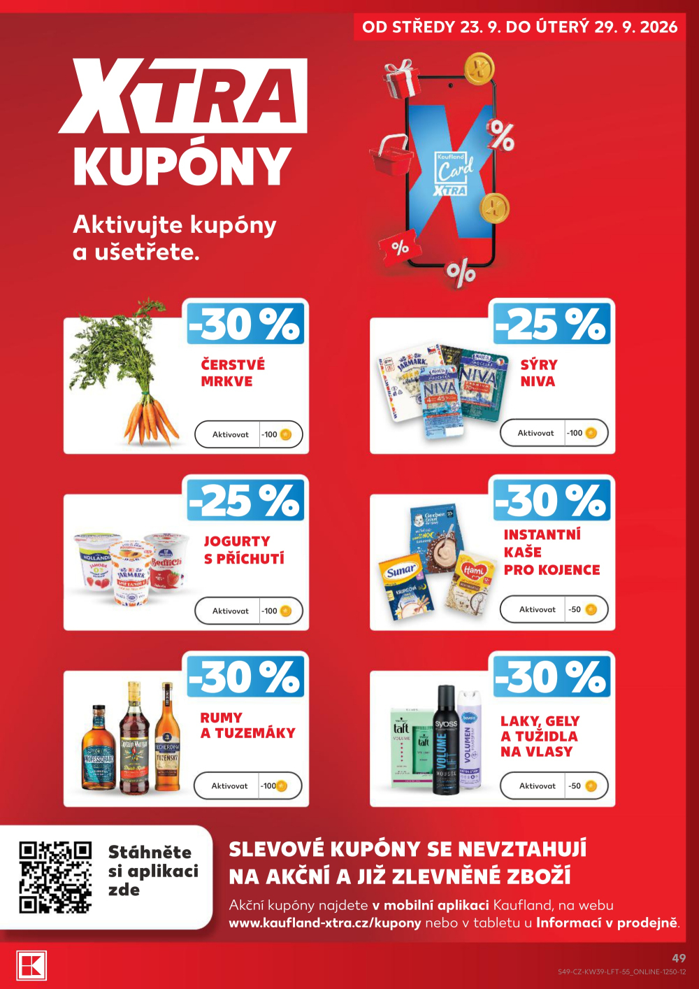 Leták Kaufland leták Praha 3 - Jarov - strana 49