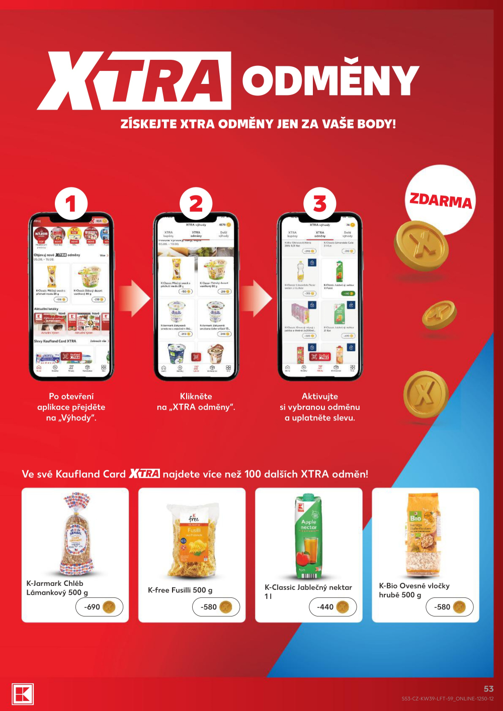 Leták Kaufland leták Praha 3 - Jarov - strana 53
