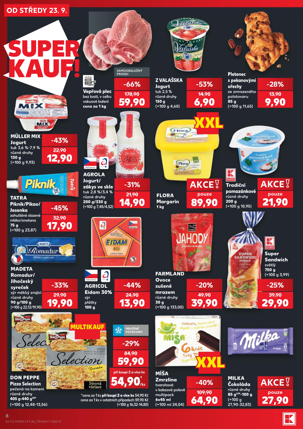 Leták Kaufland leták Praha 3 - Jarov - strana 6