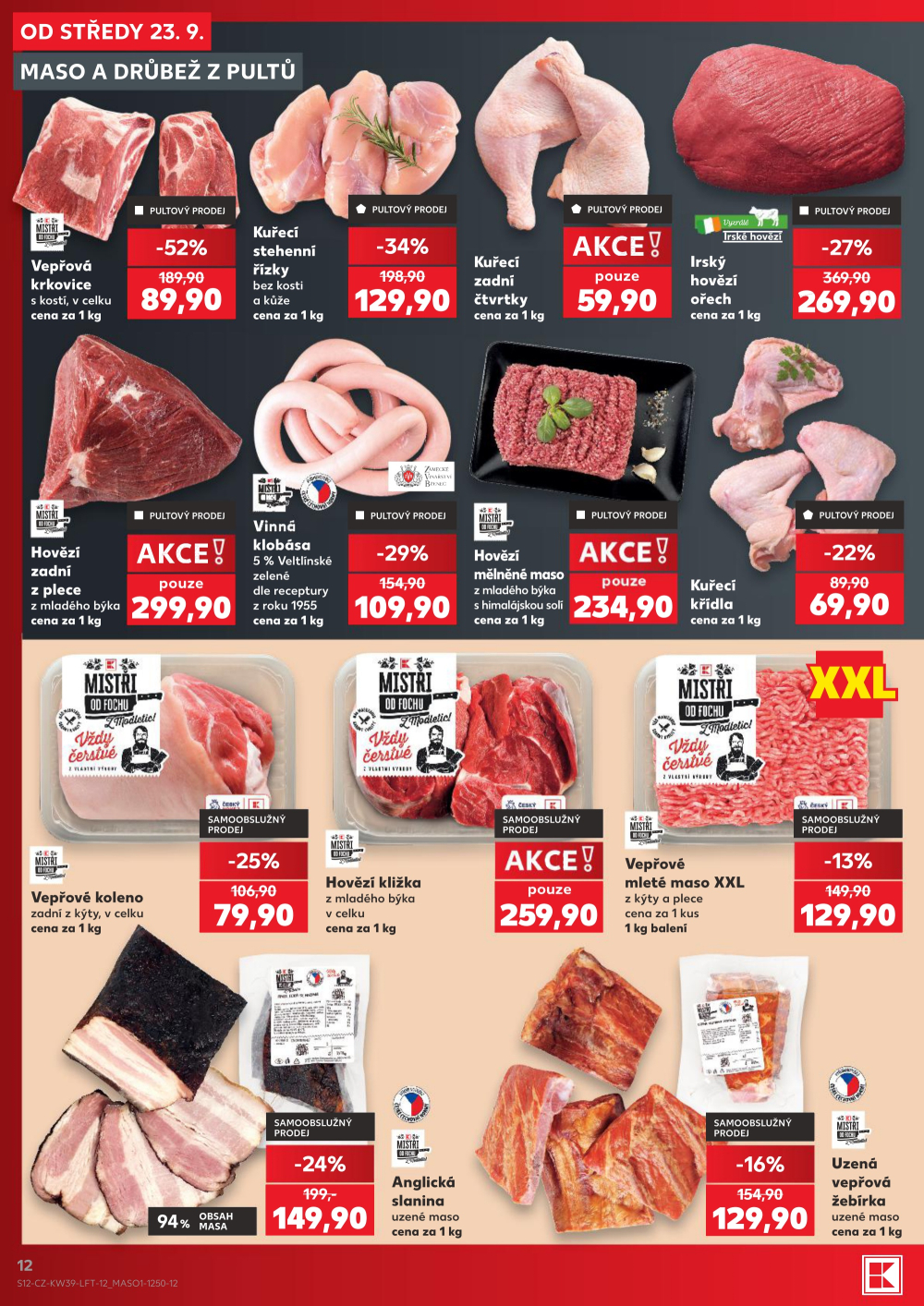 Leták Kaufland leták Rakovník - strana 12