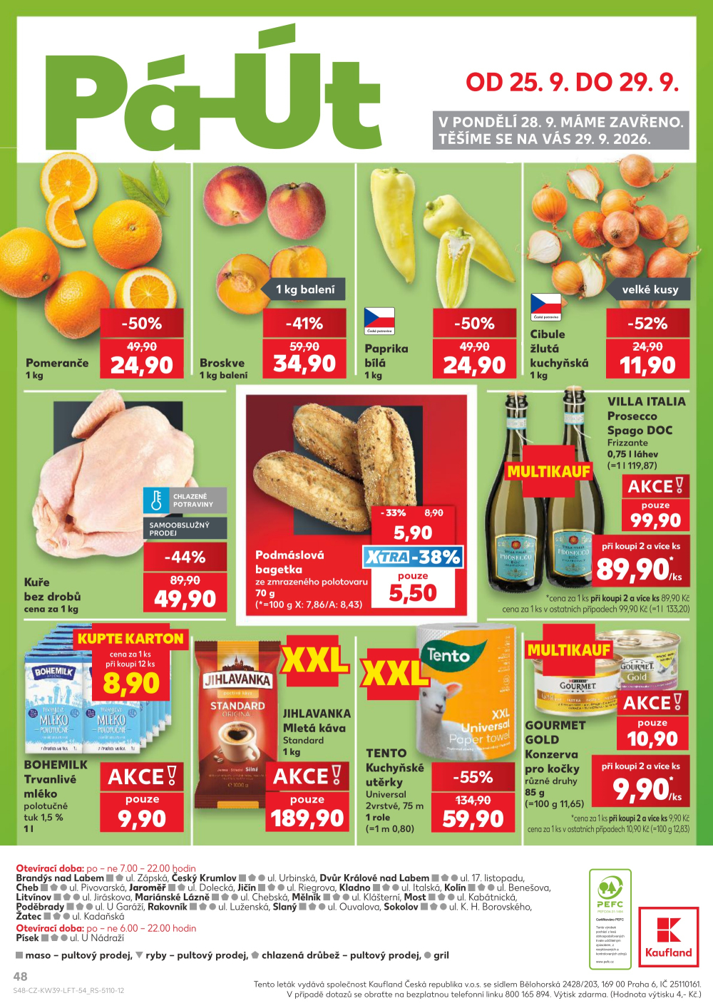 Leták Kaufland leták Rakovník - strana 48