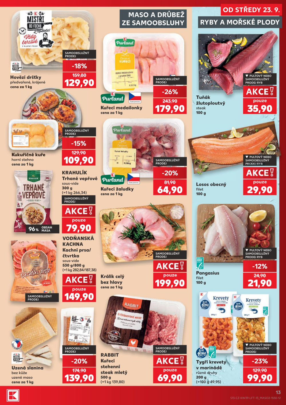 Leták Kaufland leták Praha 8 - Libeň - strana 13
