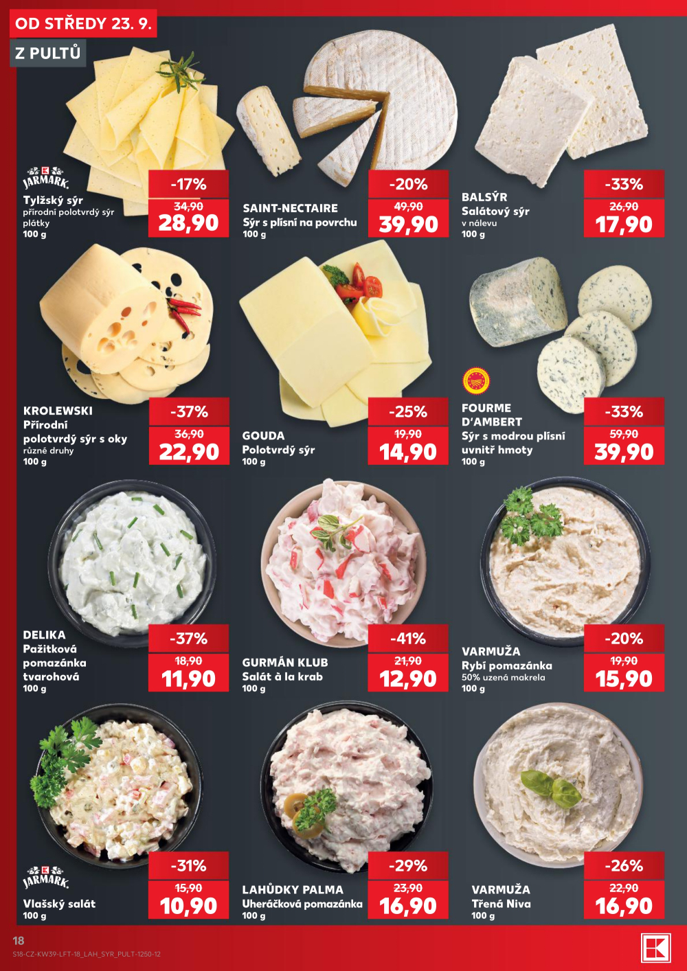 Leták Kaufland leták Praha 8 - Libeň - strana 18