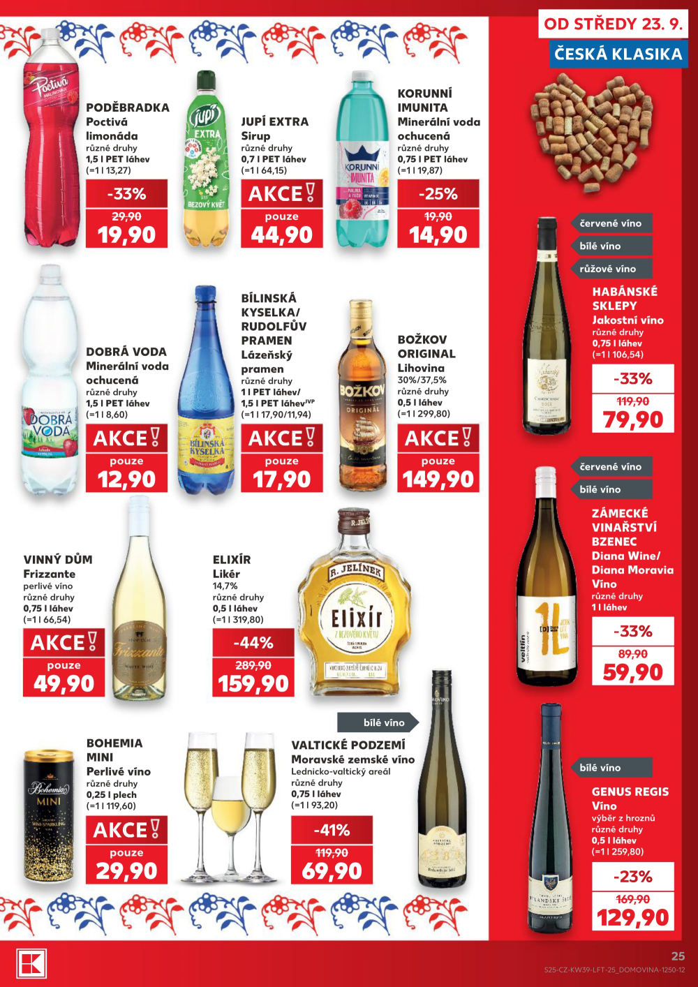 Leták Kaufland leták Praha 8 - Libeň - strana 25