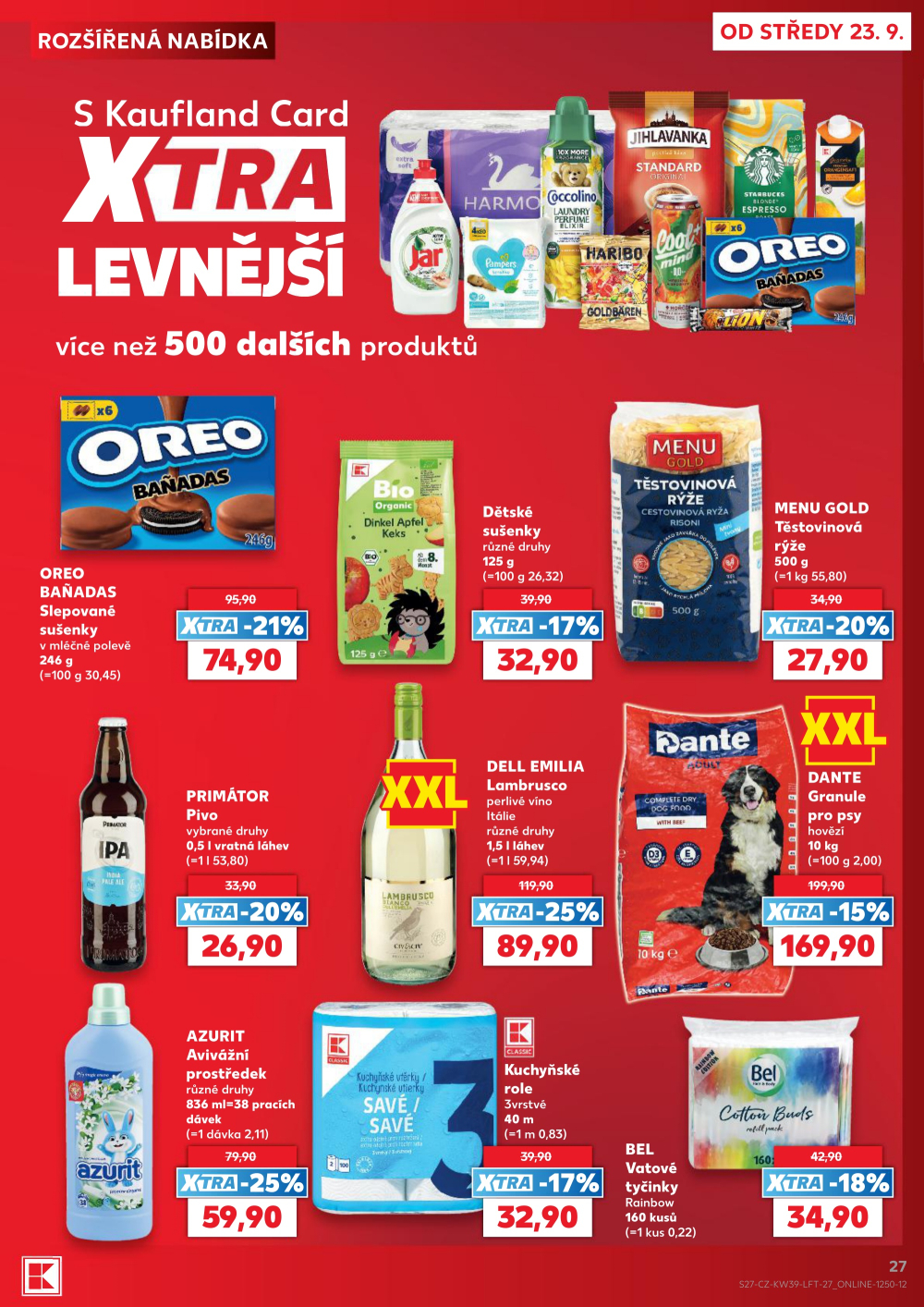 Leták Kaufland leták Praha 8 - Libeň - strana 27