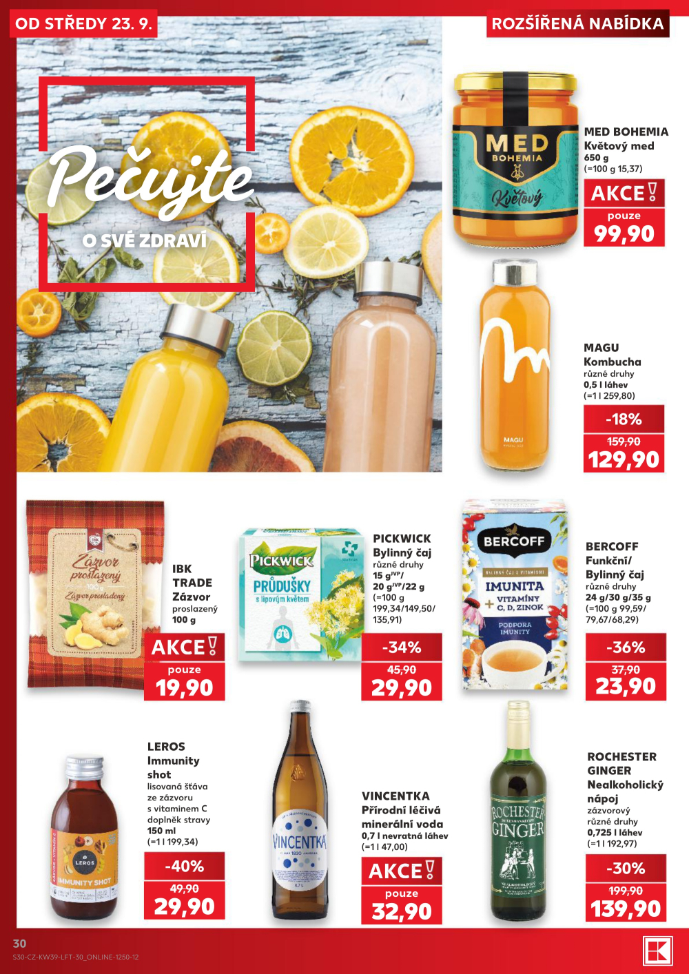 Leták Kaufland leták Praha 8 - Libeň - strana 30