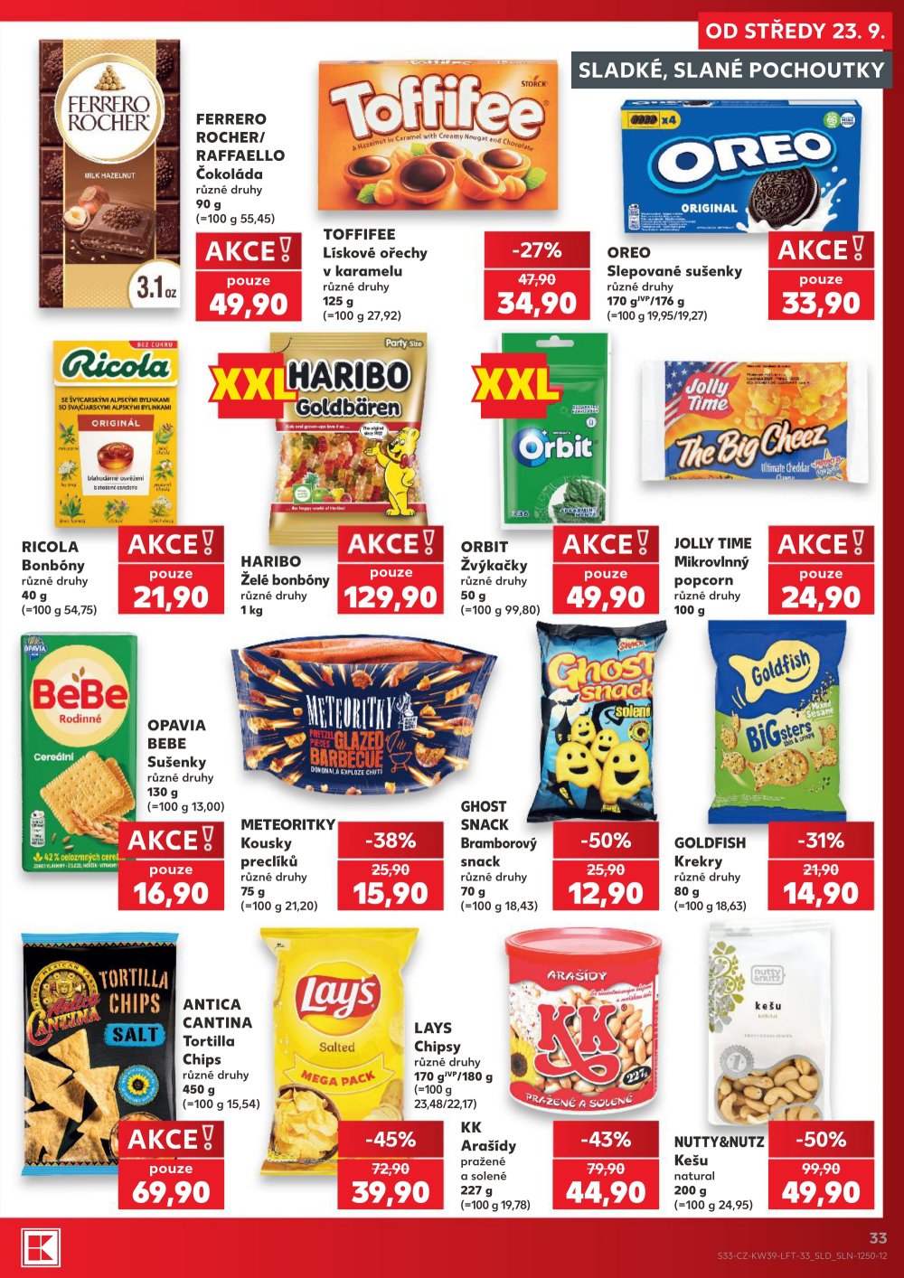 Leták Kaufland leták Praha 8 - Libeň - strana 33