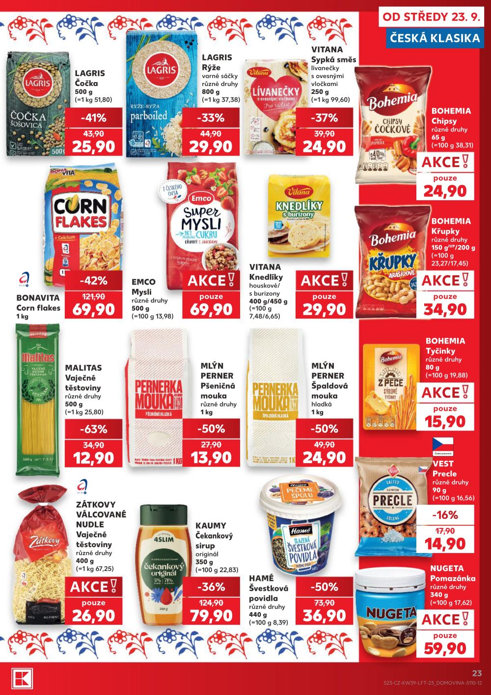 Leták Kaufland leták Český Krumlov - strana 23