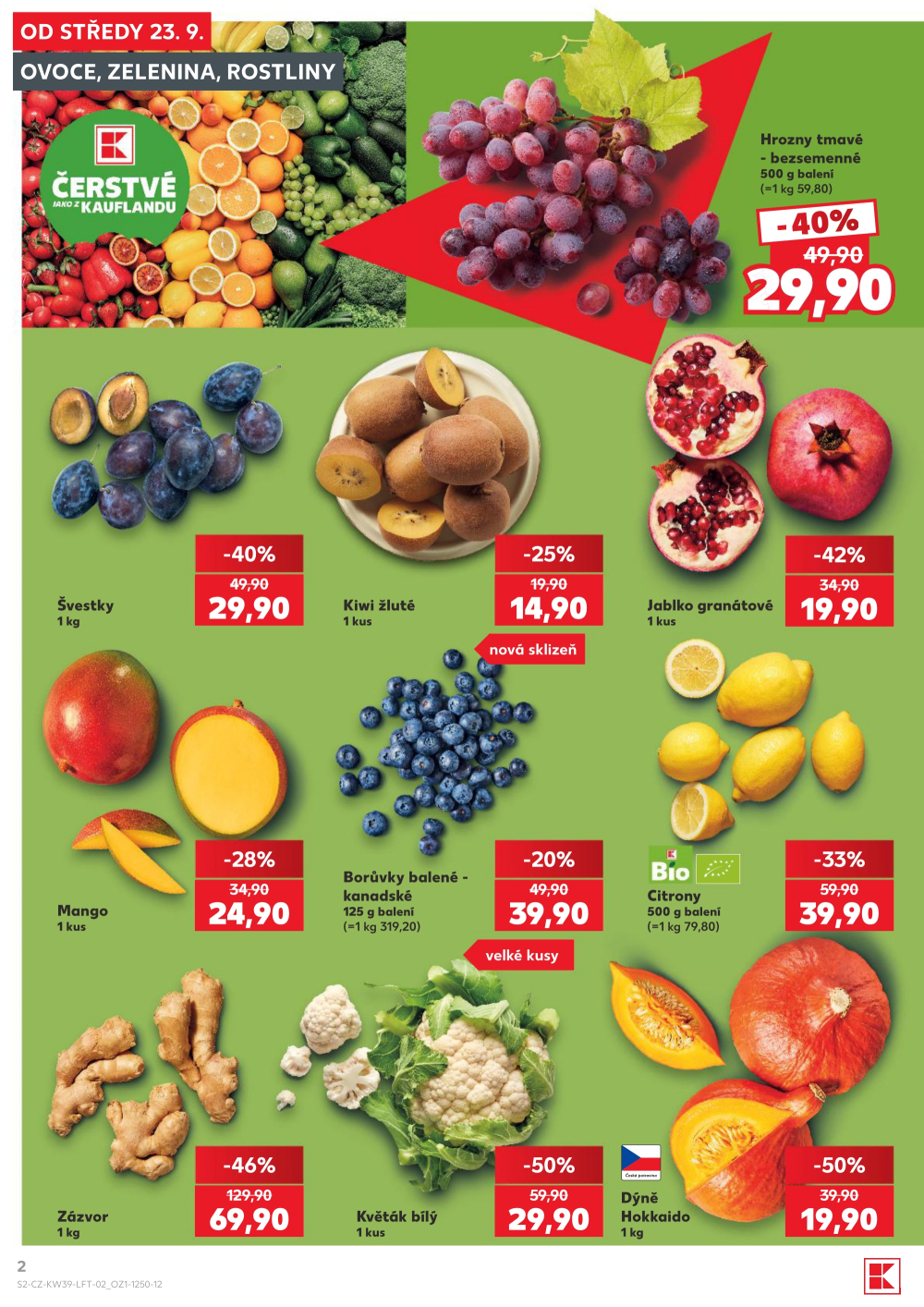Leták Kaufland leták Havlíčkův Brod - strana 2