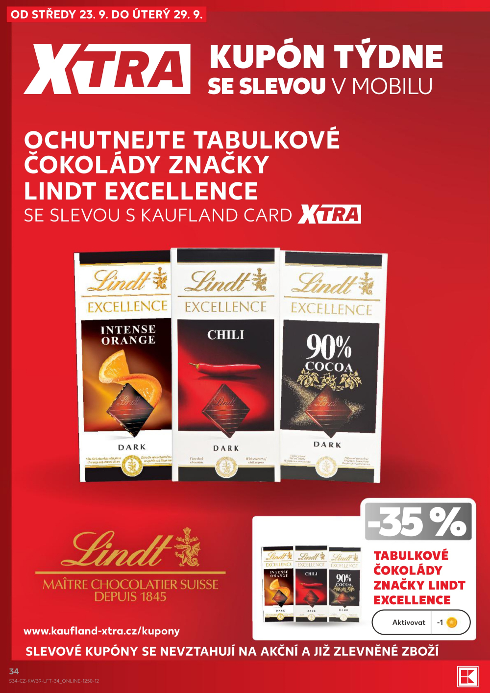Leták Kaufland leták Klatovy - strana 34