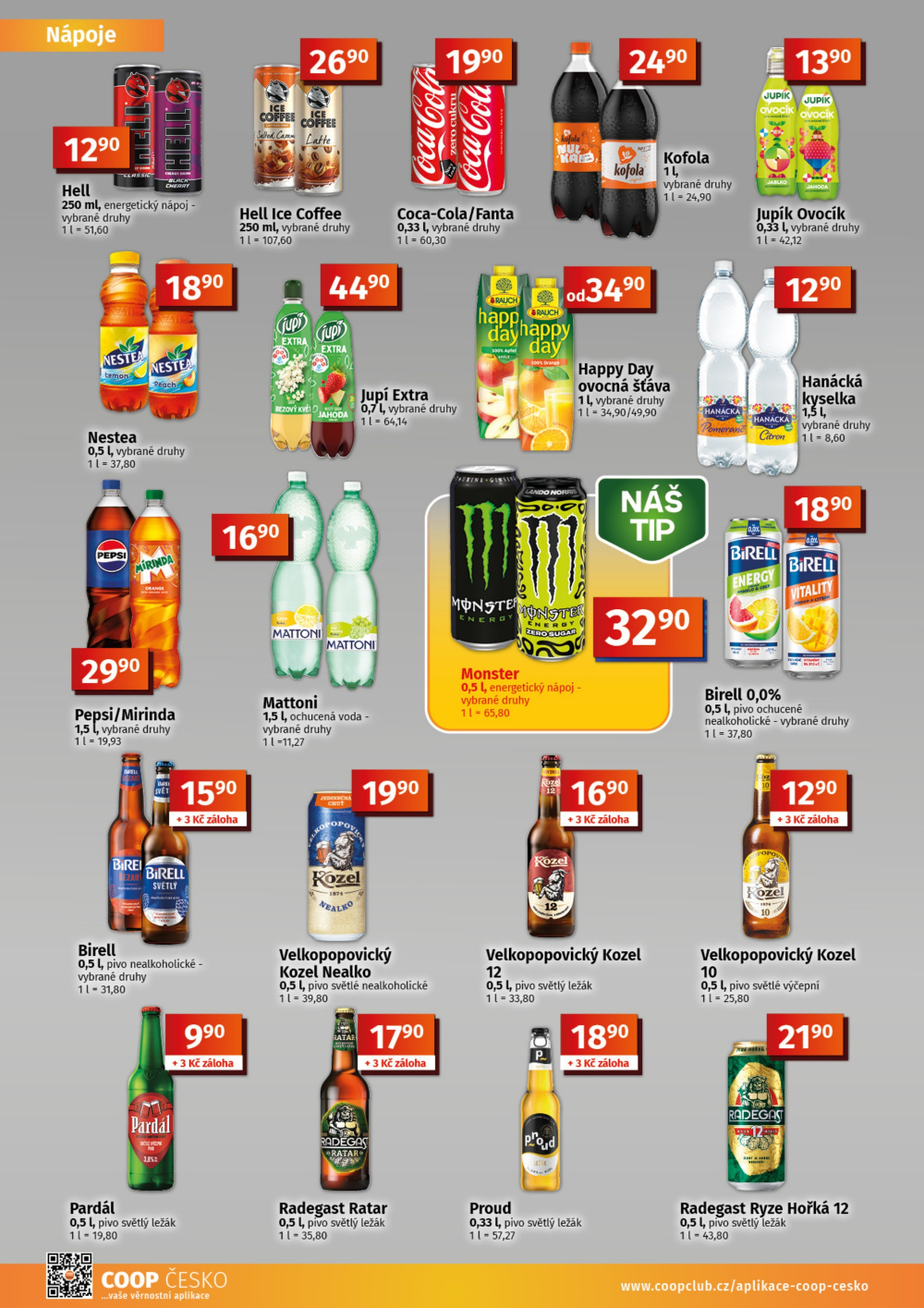 Leták COOP leták - TIP a TUTY Menu - strana 8