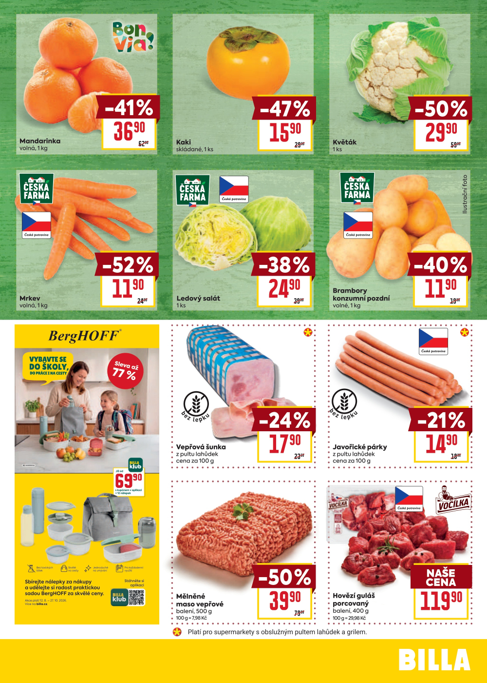 Leták BILLA malý leták - strana 3