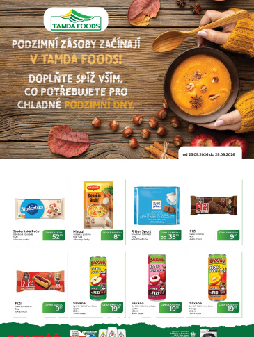 TAMDA FOODS leták