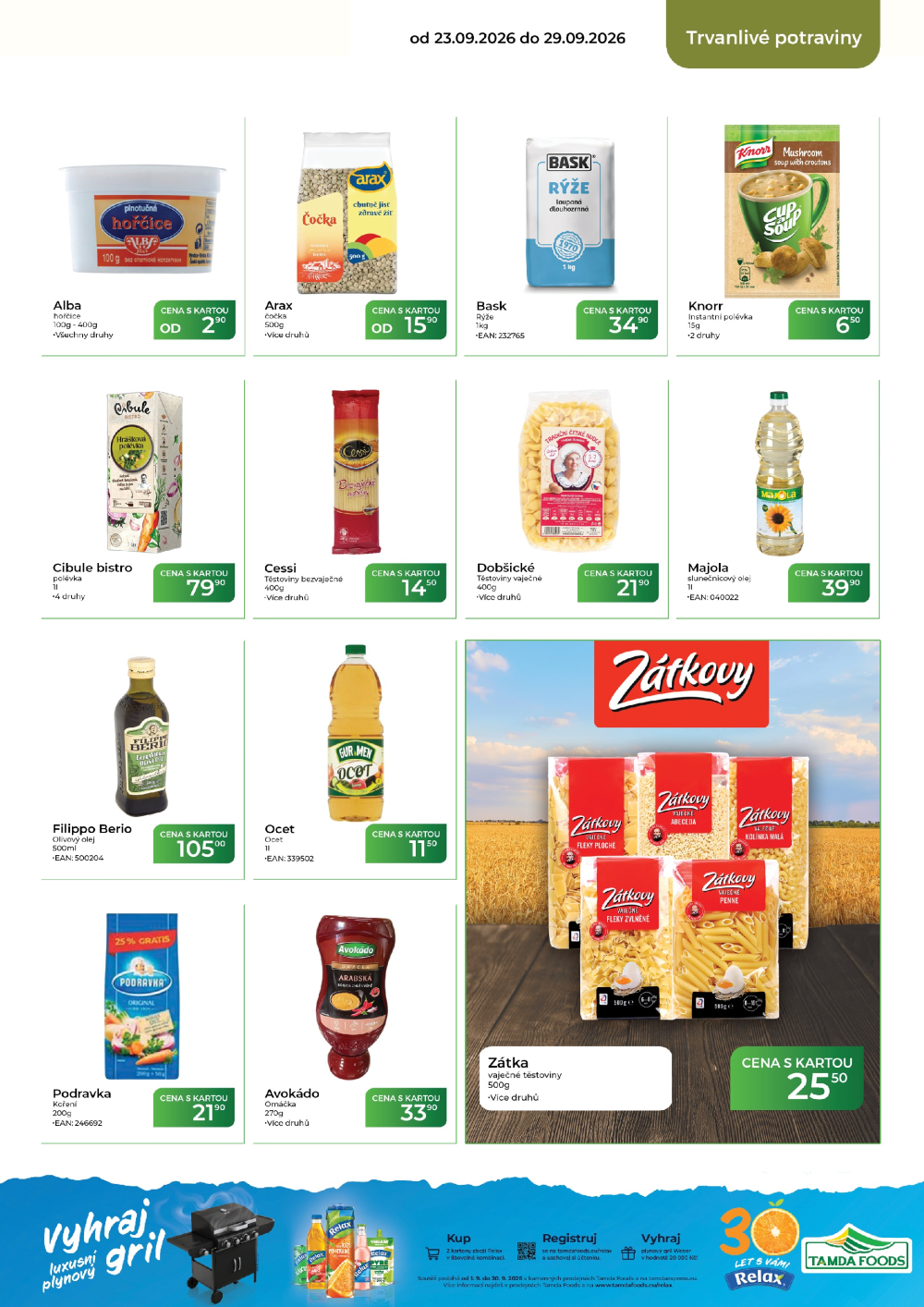 Leták TAMDA FOODS leták - strana 39