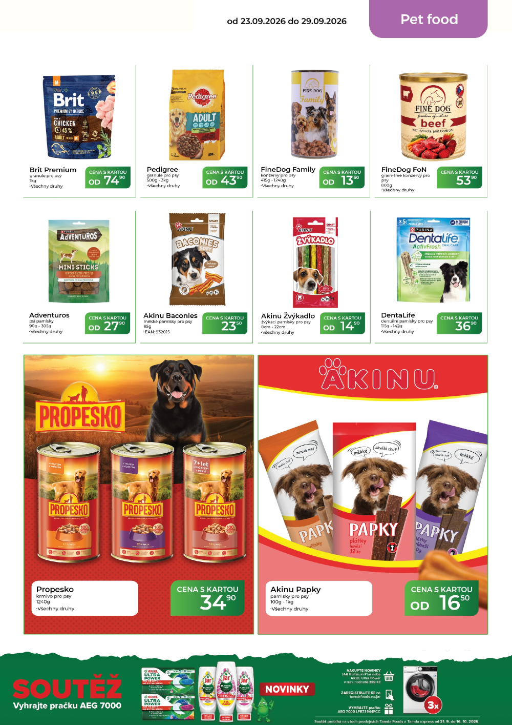 Leták TAMDA FOODS leták - strana 47