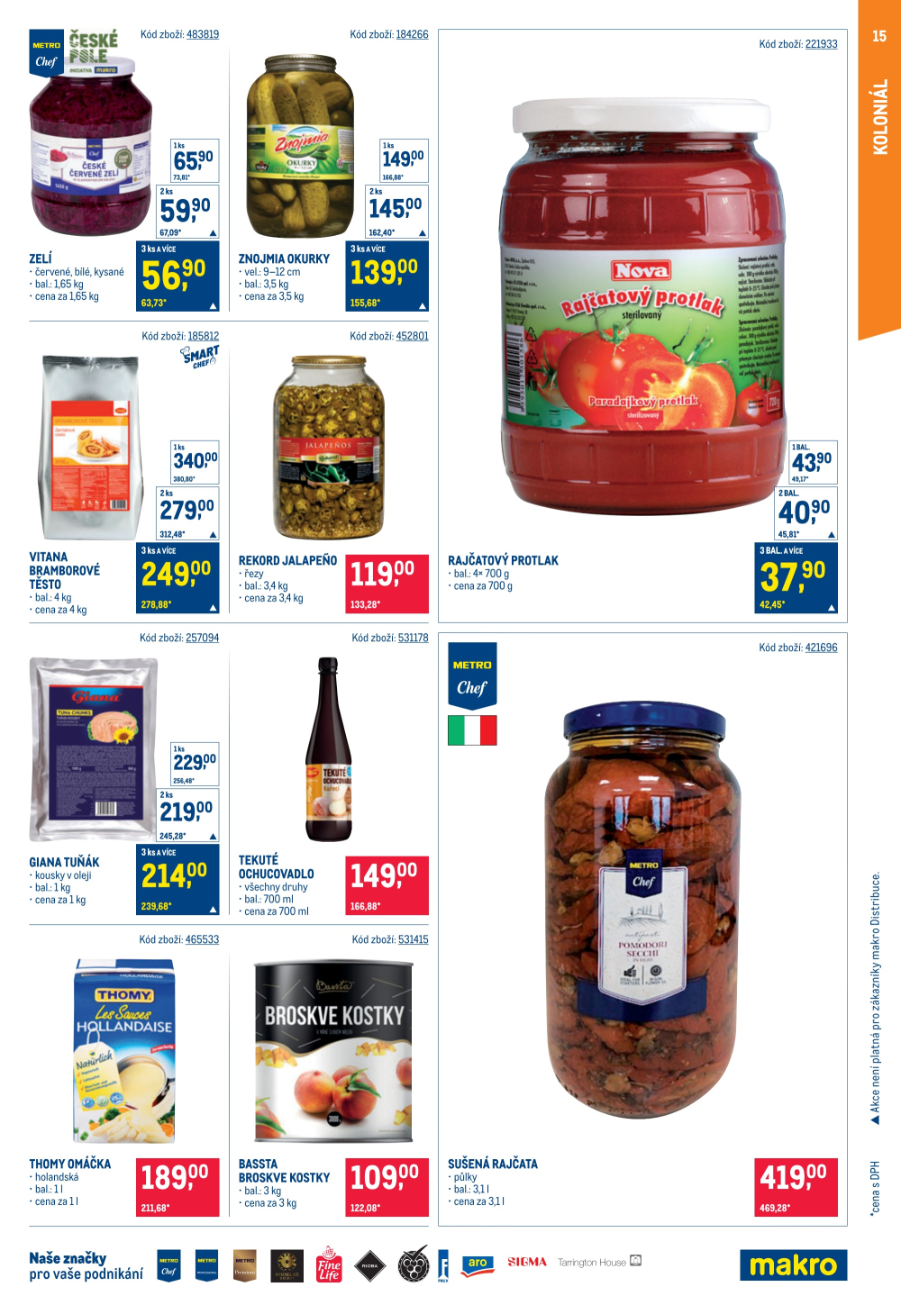 Leták Makro leták - Gastronomie - strana 15