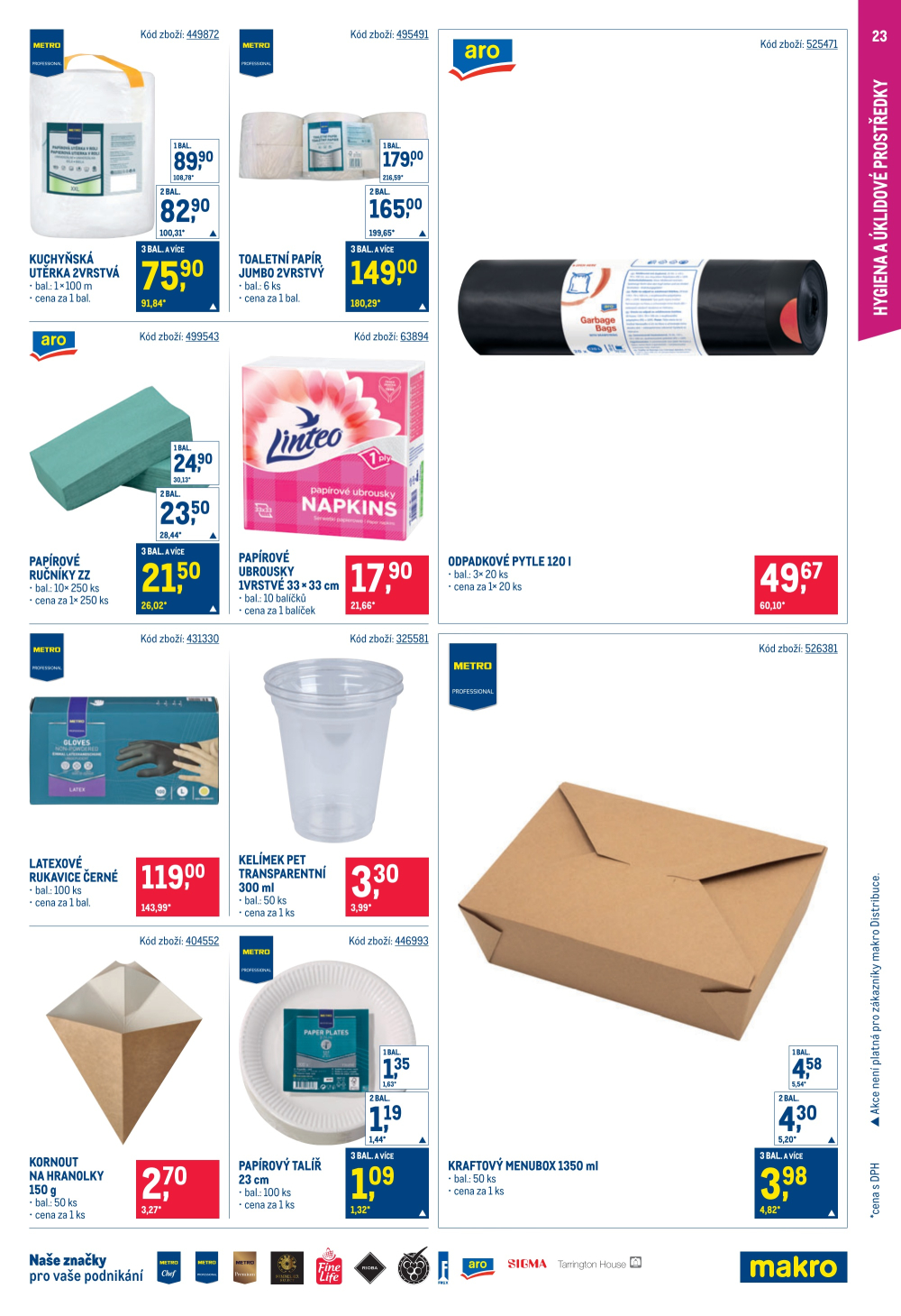 Leták Makro leták - Gastronomie - strana 23