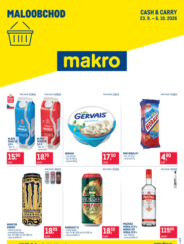 Makro leták - Maloobchod