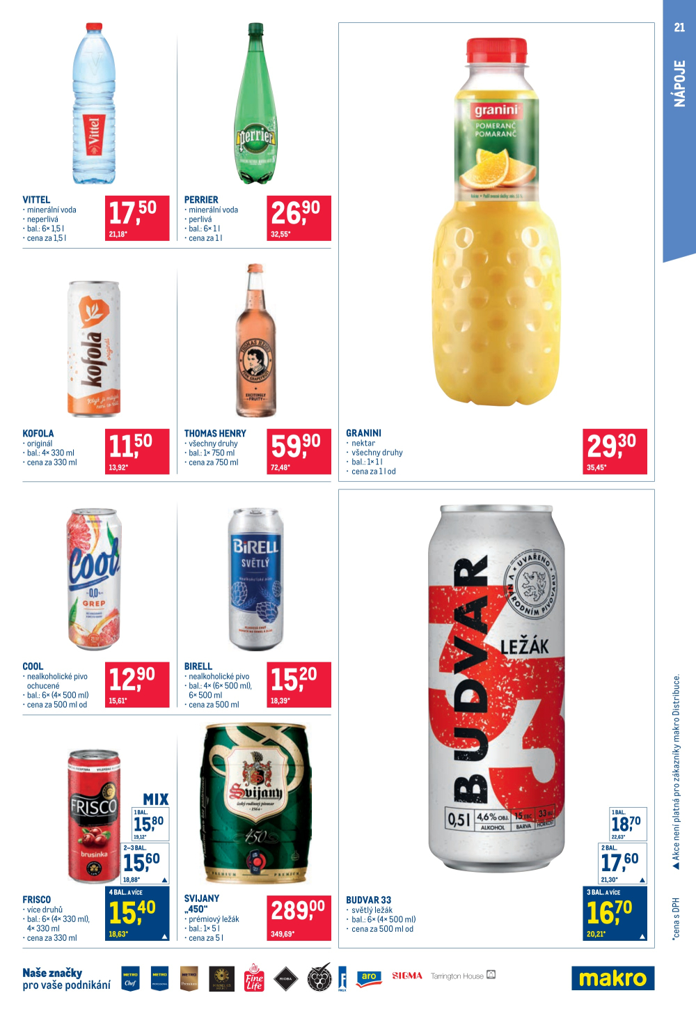 Leták Makro leták - Potraviny - strana 21