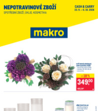Makro leták - Spotřební zboží, úklid, kosmetika